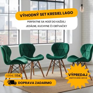 Ušetrite a získajte štýlové kreslá v škandinávskom dizajne! 🤍 Hľadáte dokonalé stoličky do jedálne? 🍽️ Zamatové kreslá...