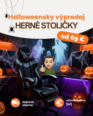 🎃 Halloweenska akcia, z ktorej vám tuhne krv v žilách! 🎃 Nenechajte si ujsť strašidelne dobré zľavy na vybrané herné...