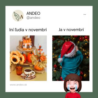 Priznajte sa, kto už tiež tajne vyťahuje vianočnú výzdobu? 🎄 My hovoríme: Prečo nie! Čím skôr si urobíte radosť, tým...